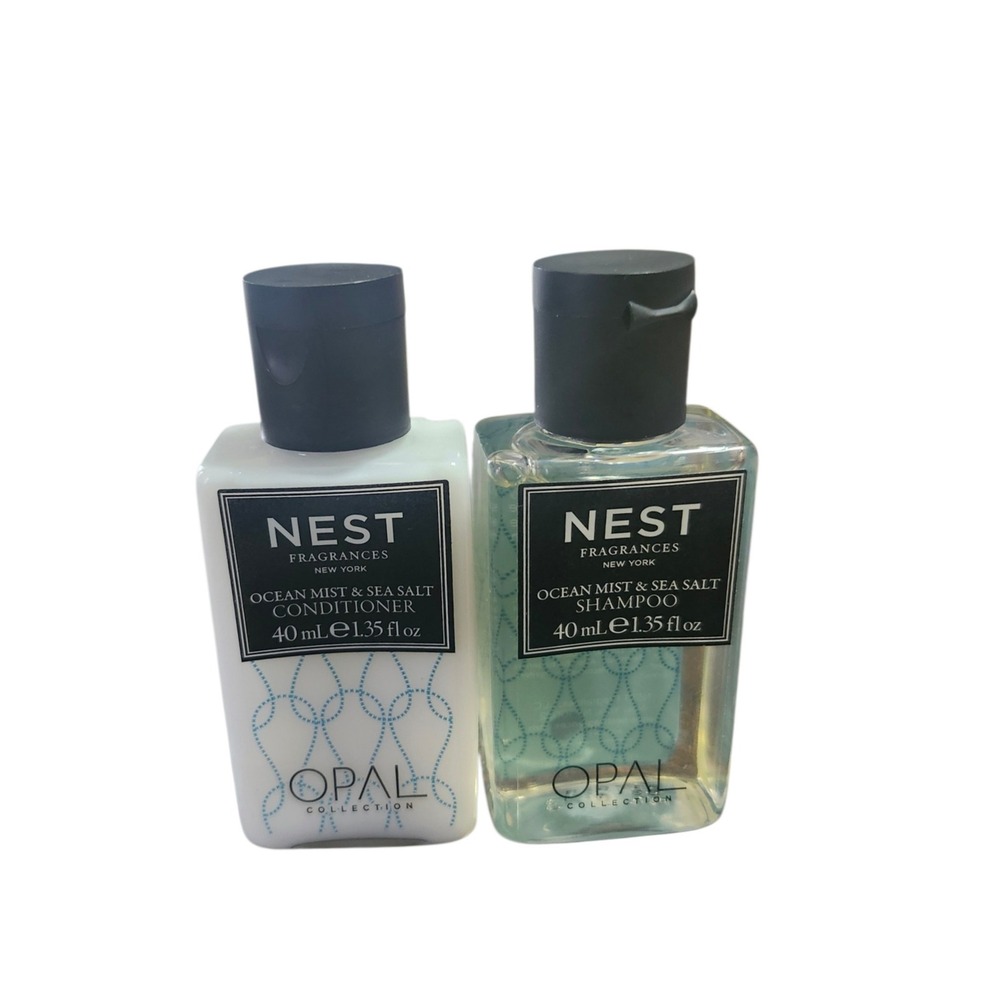 NEST Fragrances Opal Collection Ocean Mist Sea Salt Shampoo & Conditioner Set